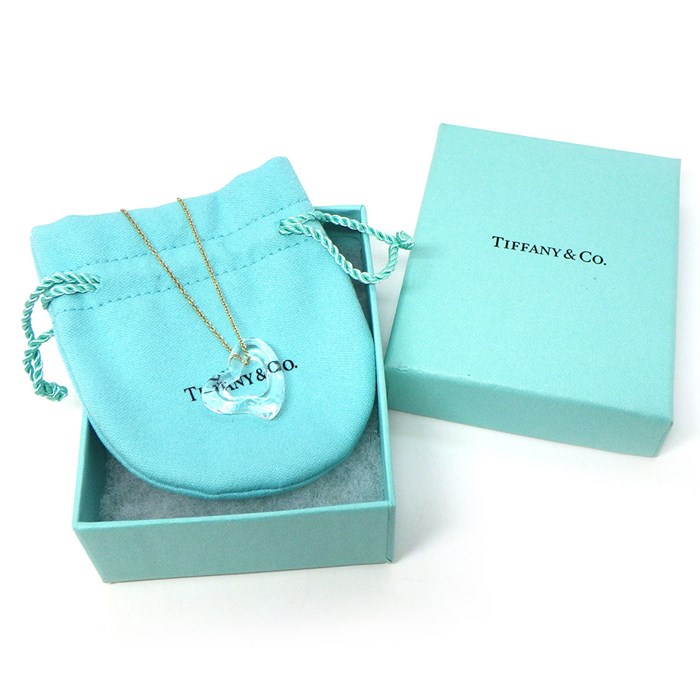 ティファニー Tiffany & Co. ネックレス オープン ハート ロック  