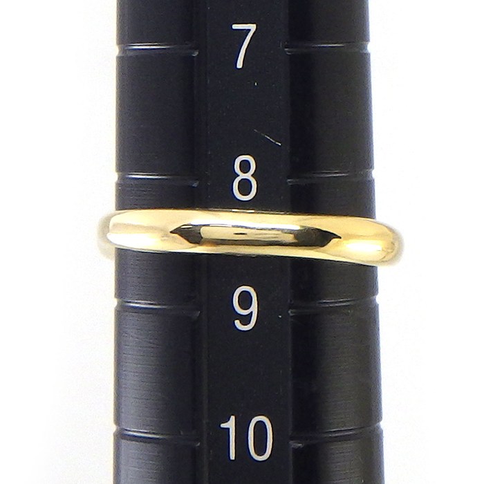 ティファニー Tiffany & Co. リング オープンハート ダイヤモンド K18YG 8.5号 【中古】