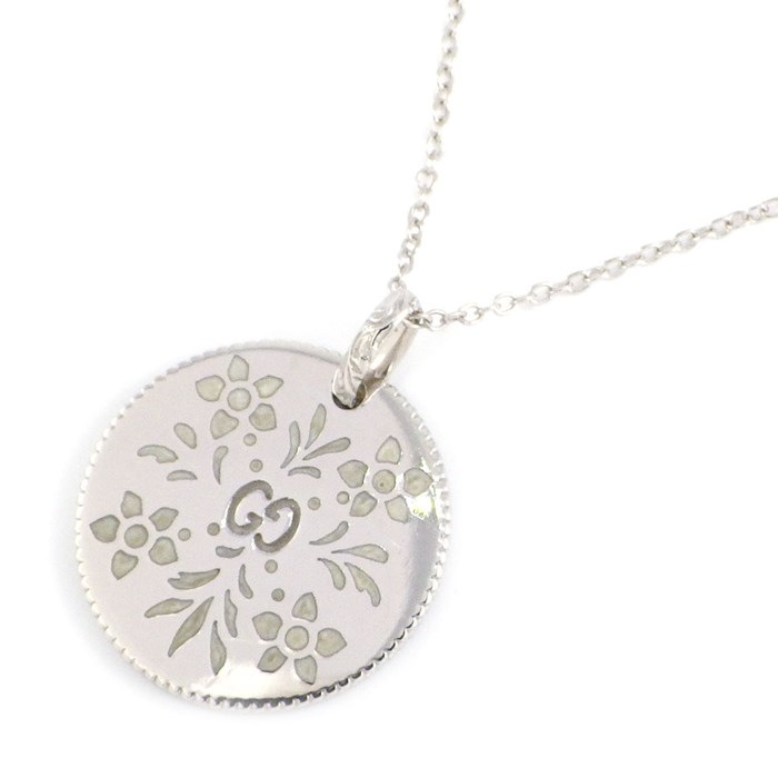 グッチ GUCCI】ネックレス アイコン ブルームス ラウンド サークル  