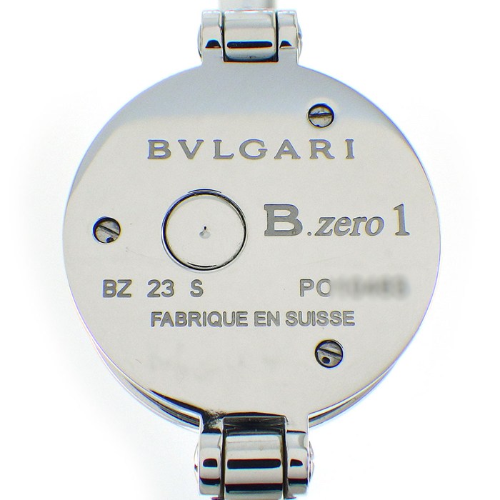 ブルガリ BVLGARI 腕時計 B-zero1 ビーゼロワン バングル ウォッチ BZ23C2LSS.S(102569) 日本限定 ピンク文字盤 SS クオーツアナログ 【中古】