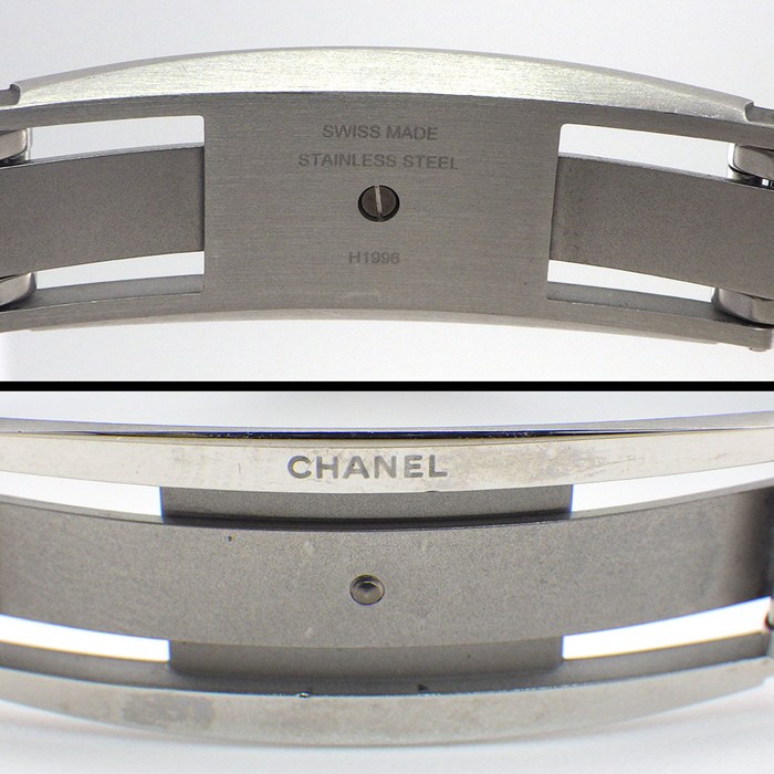 シャネル CHANEL 腕時計 J12 アンタイトル H5581 世界1200本限定モデル ブラック 文字盤 セラミックベルト SS 自動巻き 【中古】