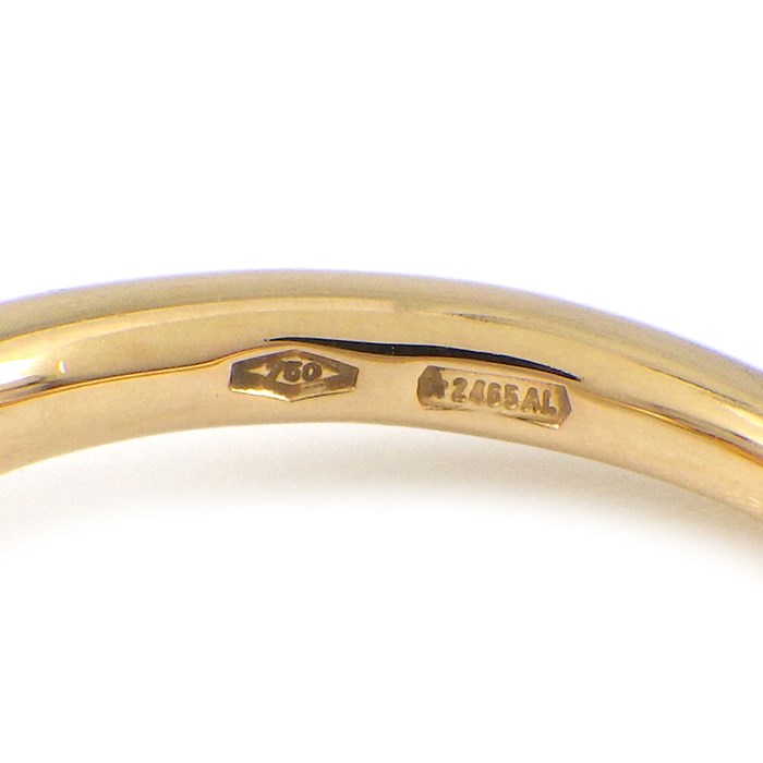 ポメラート Pomellato リング マーマノンマーマ 1ポイント ペリドット K18PG 11号 【中古】
