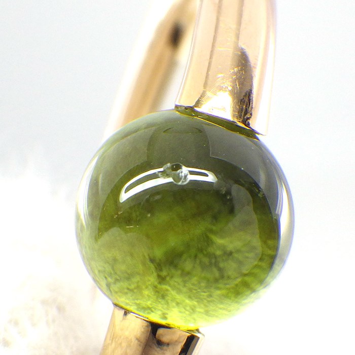 ポメラート Pomellato リング マーマノンマーマ 1ポイント ペリドット K18PG 11号 【中古】