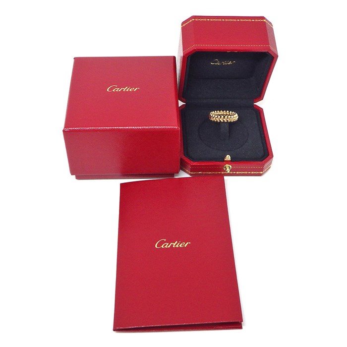 カルティエ Cartier リング クラッシュ SM B4229858 K18PG 17号 / #58 【箱・保付き】 【中古】
