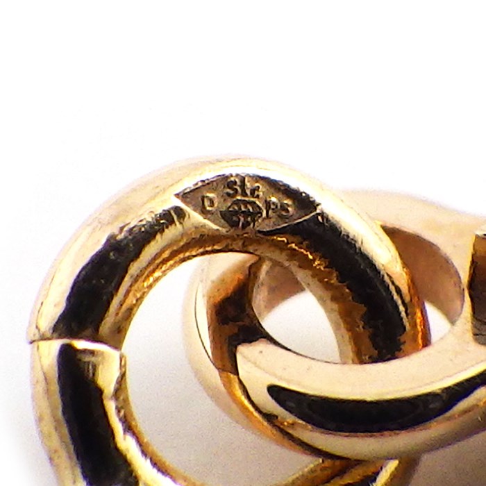 ヴァンクリーフ＆アーペル Van Cleef & Arpels ネックレス ヴィンテージアルハンブラ VCARP4KK00 グレー シェル K18PG 【中古】