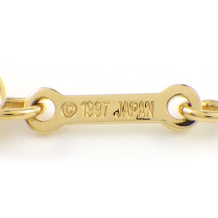 ティファニー Tiffany & Co. ネックレス ビクトリア スモール マーキスカット サファイア K18YG 【中古】