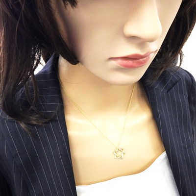 ティファニー ネックレス スターオブダビデ K18YG （ティファニー  