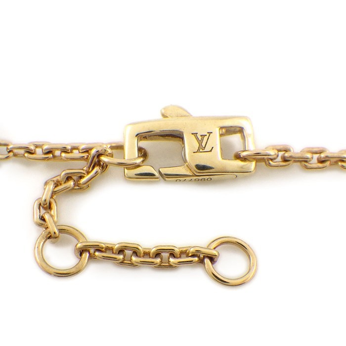 ルイ・ヴィトン LOUIS VUITTON ブレスレット モノグラム イディール Q95286 ブロッサム フラワー スター スリーカラー 2ポイント ダイヤモンド 計0.07ct K18PG K18WG K18YG 【中古】
