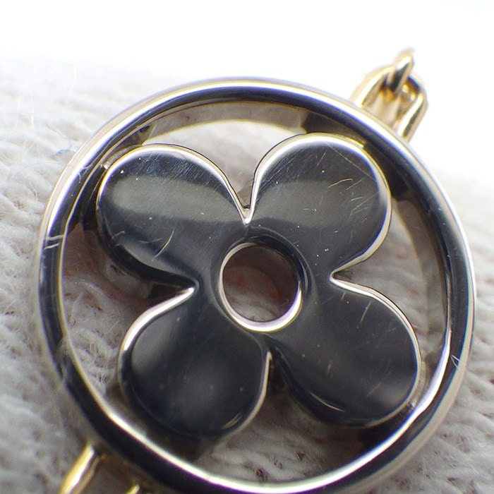 ルイ・ヴィトン LOUIS VUITTON ブレスレット モノグラム イディール Q95286 ブロッサム フラワー スター スリーカラー 2ポイント ダイヤモンド 計0.07ct K18PG K18WG K18YG 【中古】