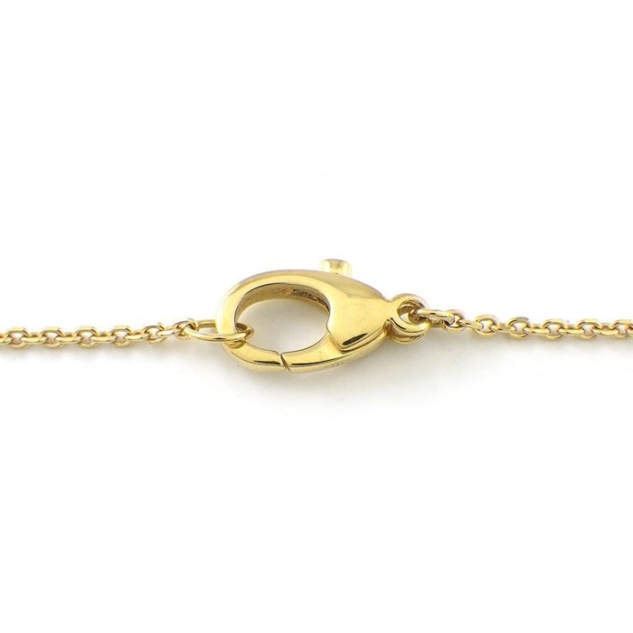 ハリーウィンストン HARRY WINSTON ネックレス ゲート コレクション PEDYRD1MWG ロゼット サークル 29ポイント ダイヤモンド 0.29ct K18YG 【中古】