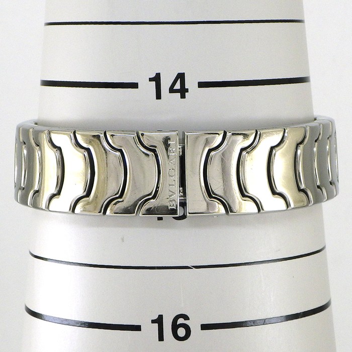 ブルガリ BVLGARI 腕時計 ソロテンポ ST29S デイト ブラック文字盤 SS クオーツアナログ 【中古】