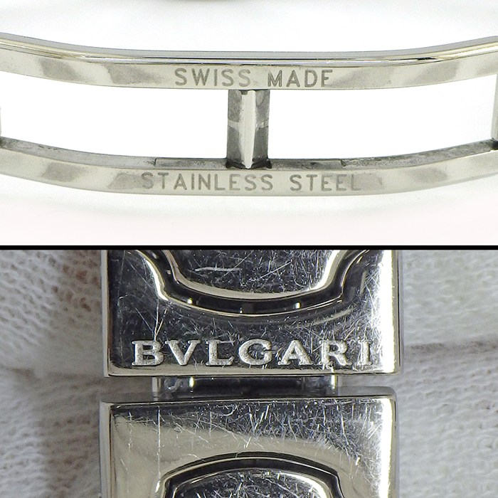 ブルガリ BVLGARI 腕時計 ソロテンポ ST29S デイト ブラック文字盤 SS クオーツアナログ 【中古】