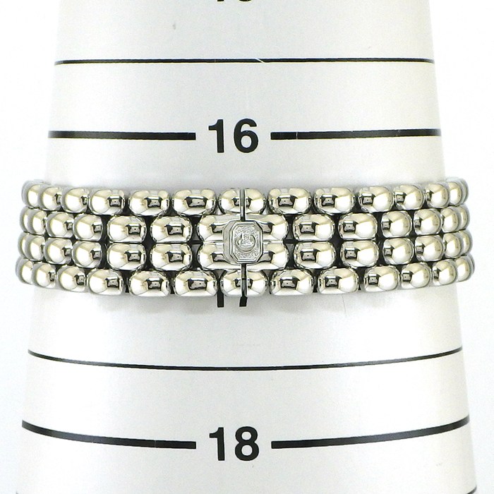 ショパール Chopard 腕時計 ハッピースポーツ 27/8250/23 5ポイント ムービングダイヤモンド グリーンシェル文字盤 ローマンインデックス SS クオーツアナログ 【中古】