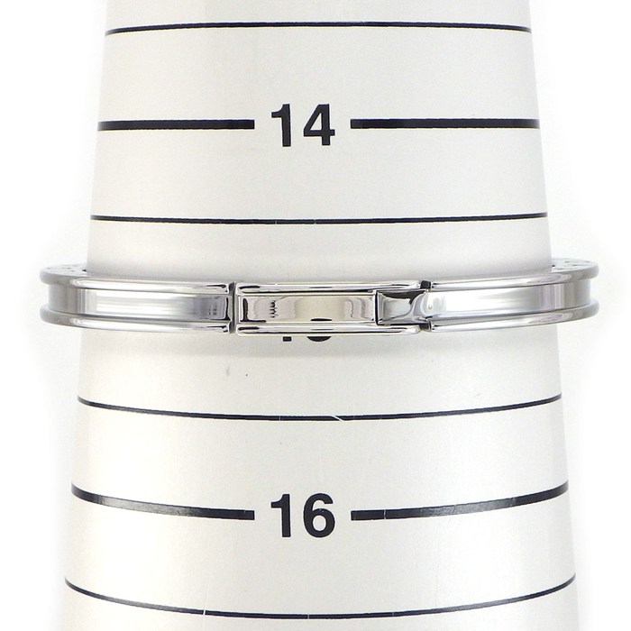 ブルガリ BVLGARI 腕時計 バングル B-zero1 ビーゼロワン BZ22S 12ポイント ダイヤインデックス ブルーシェル文字盤 SS クオーツアナログ 【中古】