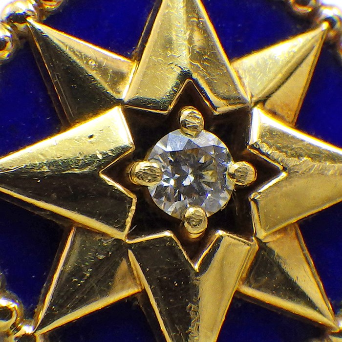 レア　Christian DIOR 2way ラピスラズリ?ネックレス ブローチ レアChristian DIOR 2way ラピスラズリ?ネックレス ブローチ