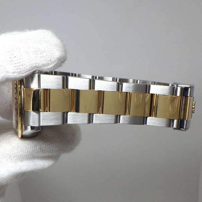 ロレックス Rolex 腕時計 コスモグラフ デイトナ 116503NG 8ポイント ダイヤインデックス ブラックシェル文字盤 ルーレット刻印 クロノグラフ スモールセコンド K18YG SS 自動巻き 【箱・保付き】 【中古】