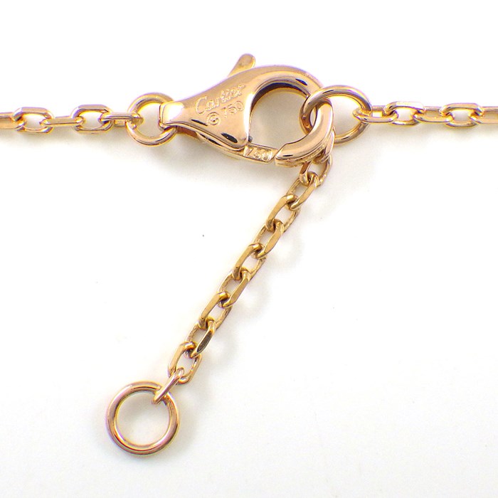 カルティエ Cartier ブレスレット ラブ サークル リンク ダイヤモンド K18PG ブラック セラミック 黒 【中古】