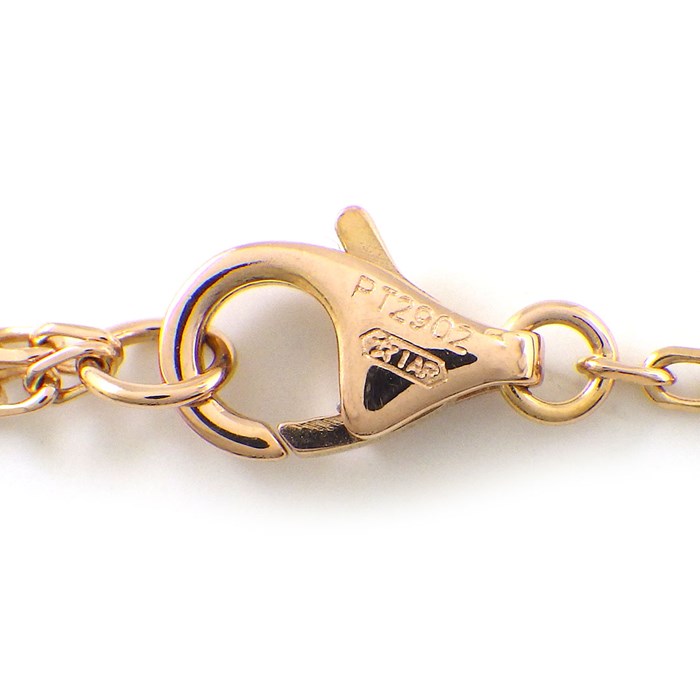 カルティエ Cartier ブレスレット ラブ サークル リンク ダイヤモンド K18PG ブラック セラミック 黒 【中古】