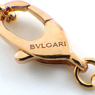 ブルガリ BVLGARI ネックレス B-zero1 ビーゼロワン ミニ 357255 K18PG ...