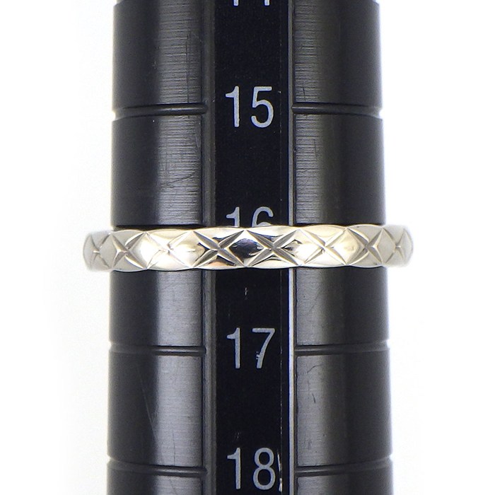 シャネル CHANEL リング ココクラッシュ スモールモデル J11117 PT950 16号 / #57 【中古】