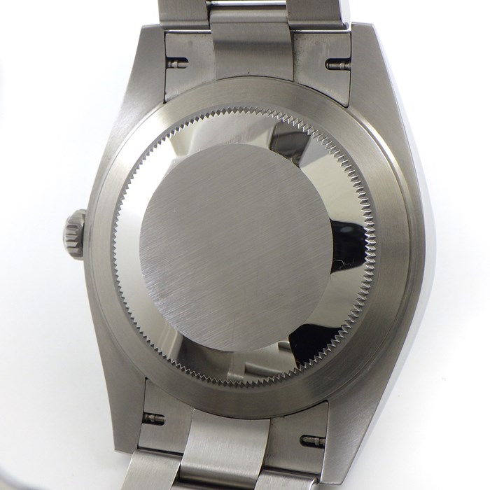 ロレックス Rolex 腕時計 オイスター パーペチュアル デイトジャスト 41 126300 ルーレット刻印 サンレイ ギョーシェ フルーテッドモチーフ ブルー文字盤 オイスターブレス オイスタースチール 自動巻き 【箱・保付き】 【中古】