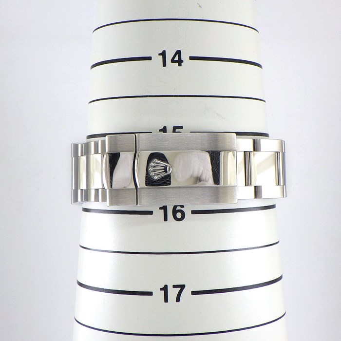 ロレックス Rolex 腕時計 オイスター パーペチュアル デイトジャスト 41 126300 ルーレット刻印 サンレイ ギョーシェ フルーテッドモチーフ ブルー文字盤 オイスターブレス オイスタースチール 自動巻き 【箱・保付き】 【中古】