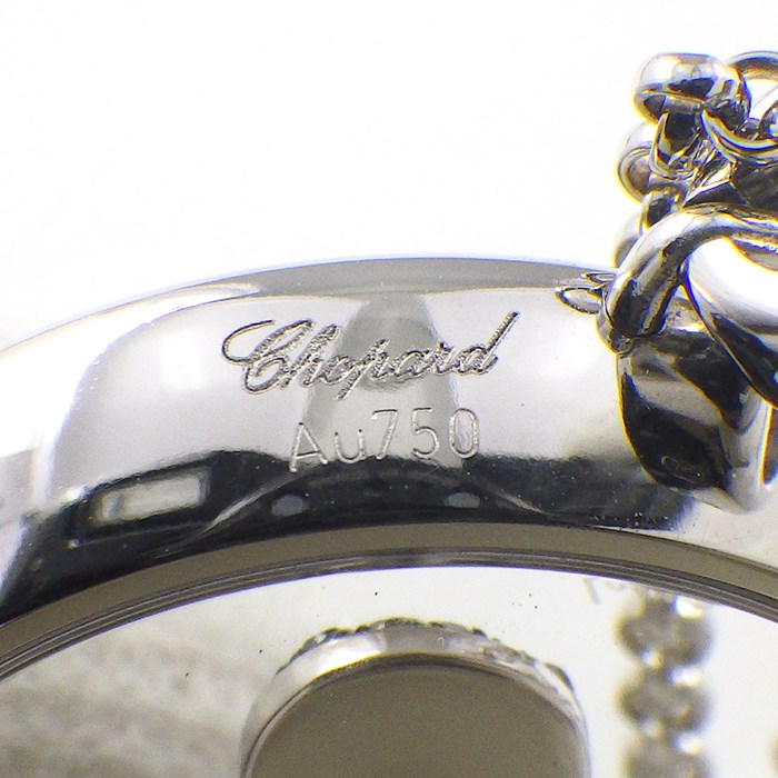 ショパール Chopard ネックレス ハッピー ミッキーコレクション レア ムービング イエロー サファイア ルビー ブラック ダイヤモンド ダイヤモンド K18WG 黒 【中古】