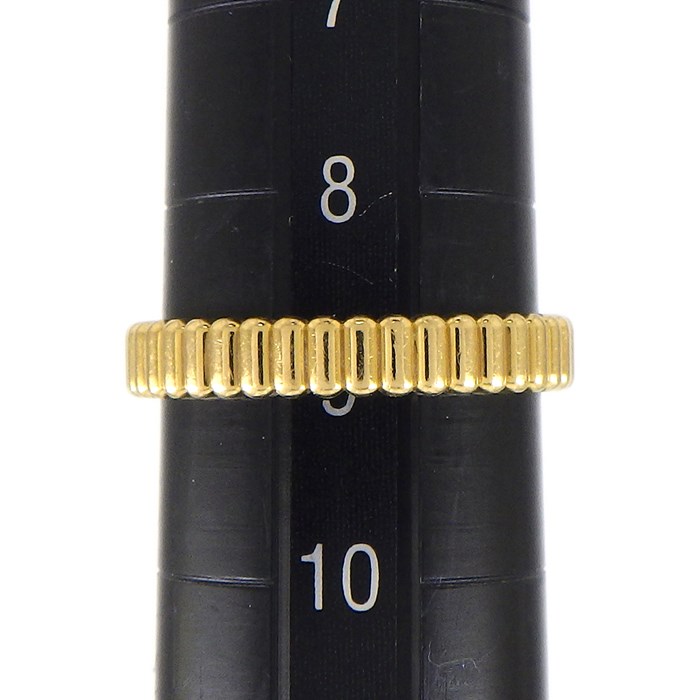 ブシュロン BOUCHERON リング キャトル グログラン スモール JAL01169 K18YG 8.5号 / #49 【箱・保付き】 【中古】