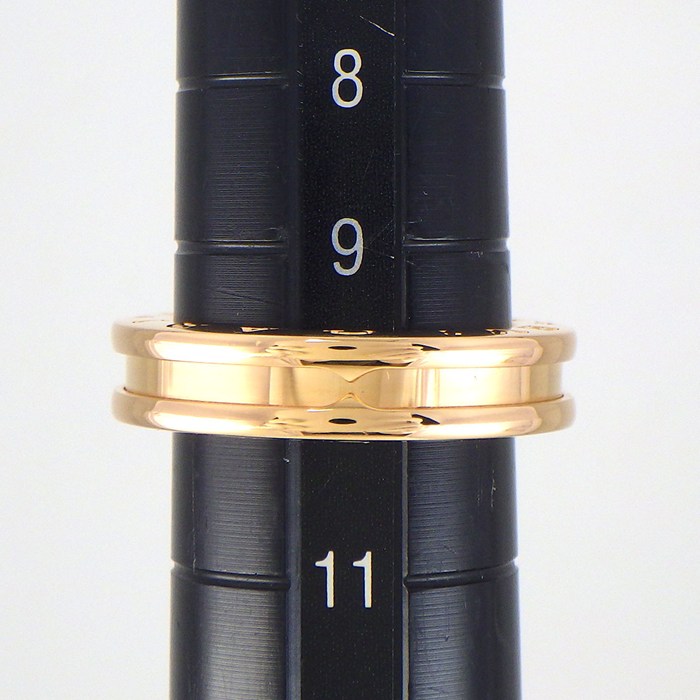 ブルガリ BVLGARI リング B-zero1 ビーゼロワン 1バンド XS 335991 K18PG 9.5号 / #50 【中古】