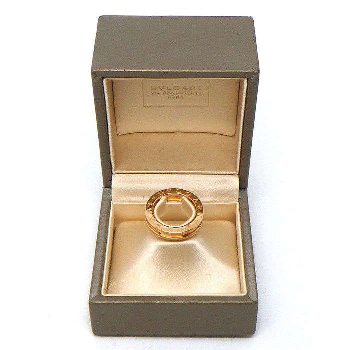 ブルガリ BVLGARI リング B-zero1 ビーゼロワン 1バンド XS 335991 K18PG 9.5号 / #50 【中古】