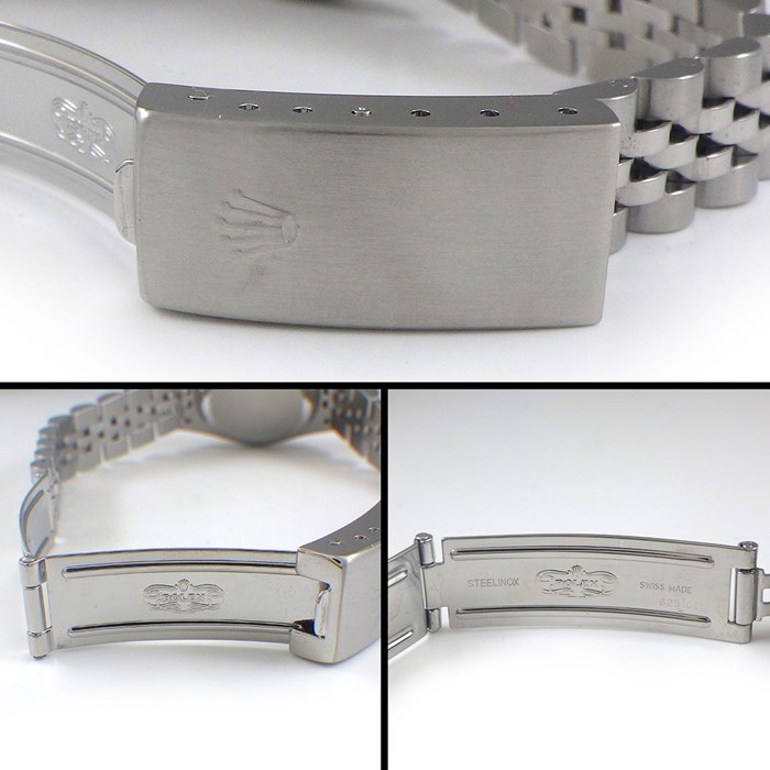 ロレックス Rolex 腕時計 デイトジャスト 79174 Y番 2002年 フルーテッドベゼル サンレイ シルバー文字盤 ジュビリーブレス K18WG SS 自動巻き 【箱・保付き】 【中古】