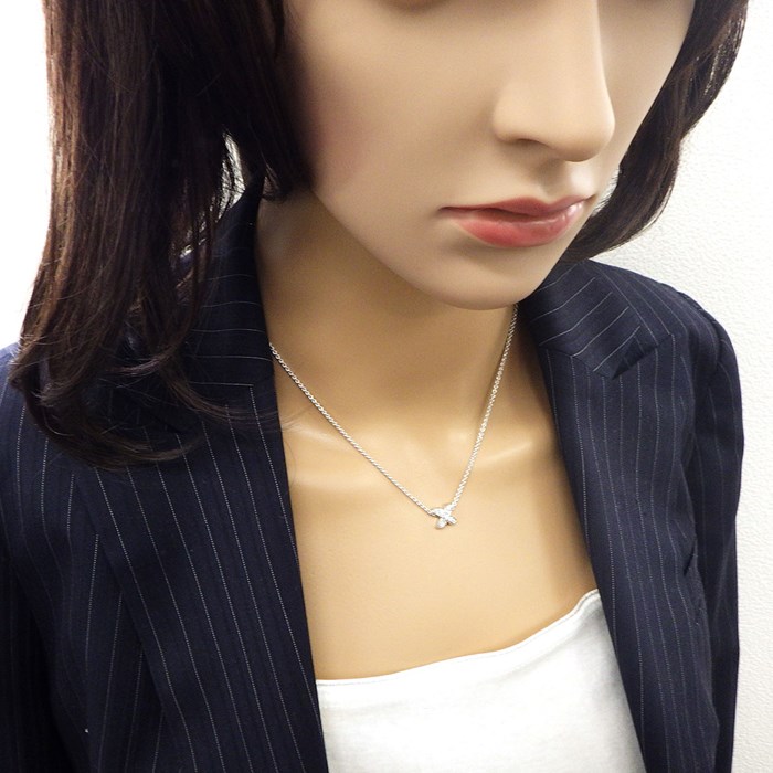 ティファニー Tiffany & Co. ネックレス シグネチャー クロス ステッチ  