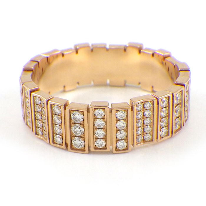 クリスチャンディオール Christian Dior リング ジェム ディオール フル サークル ダイヤモンド K18PG 14号 / #54 【中古】