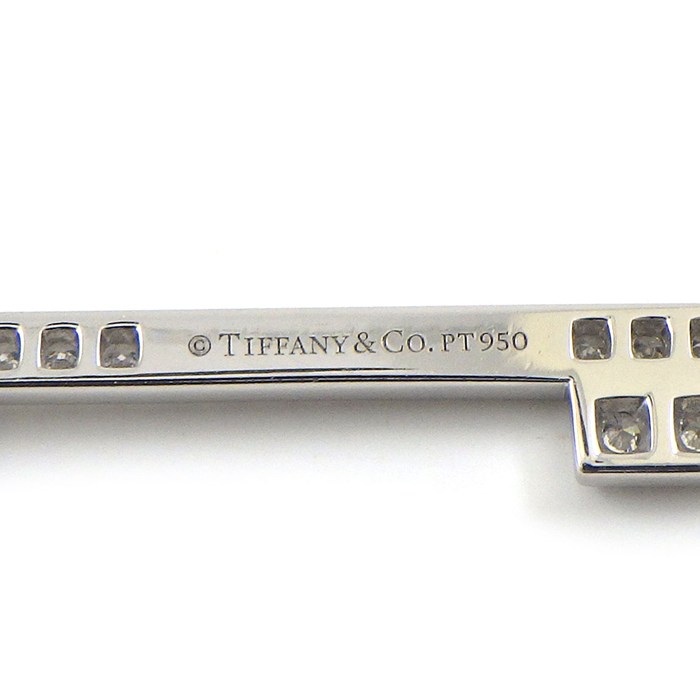 ティファニー Tiffany & Co. ネックレス フルールドリス キー 3ポイント ルビー ダイヤモンド PT950 【中古】