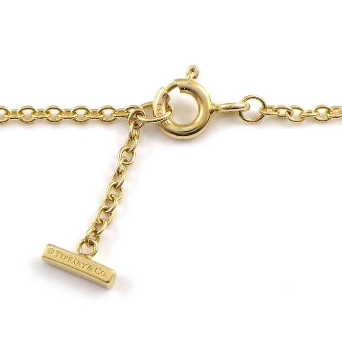 ティファニー Tiffany & Co. ブレスレット Tスマイル スモール 60150763 K18YG / #M 【中古】