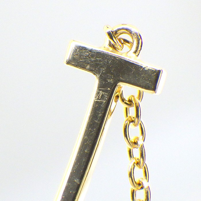 ティファニー Tiffany & Co. ブレスレット Tスマイル スモール 60150763 K18YG / #M 【中古】