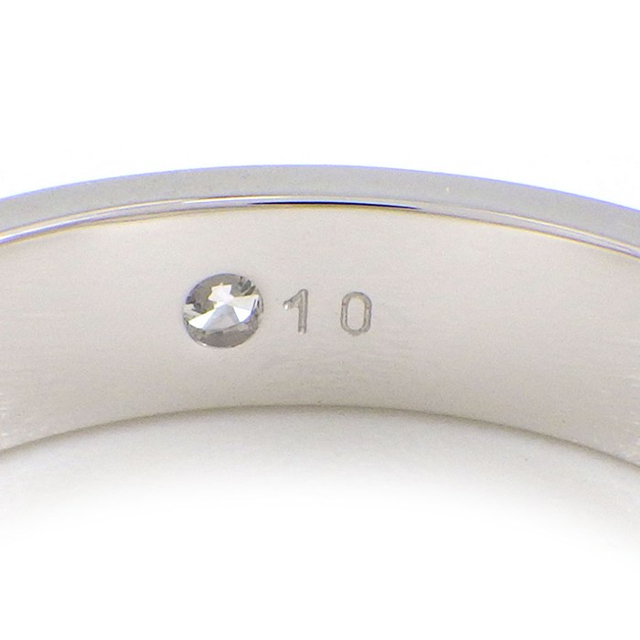 グッチ GUCCI リング アイコン 6ポイント ダイヤモンド K18WG 10号 / #10 【中古】