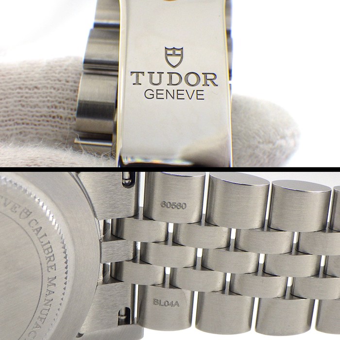 チューダー(チュードル) TUDOR 腕時計 ブラックベイ 79000 ブルー文字盤 夜光針・インデックス 回転ベゼル SS 自動巻き 【箱・保付き】 【中古】