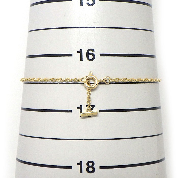 ティファニー Tiffany & Co. ブレスレット Tスマイル スモール 60150763 K18YG 【中古】