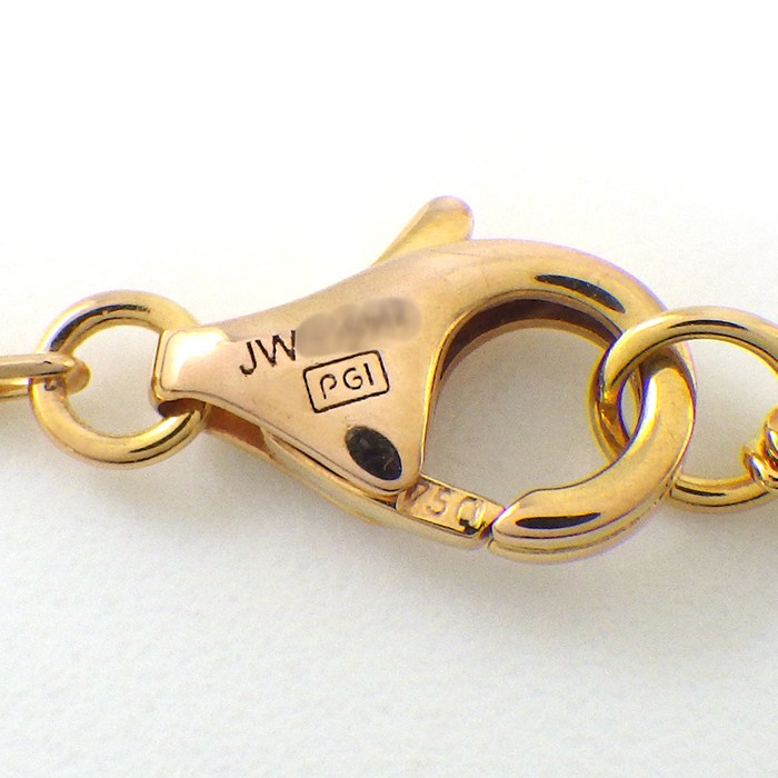 カルティエ Cartier ネックレス ラブサークル B7224528 パヴェ 48ポイント ダイヤモンド 計0.30ct K18PG 【箱・保付き】 【中古】
