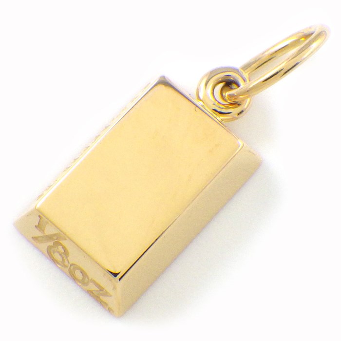 カルティエ Cartier ペンダントトップ インゴット 1/8oz オンス K18YG 【中古】