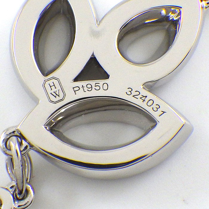 ハリーウィンストン HARRY WINSTON ブレスレット リリークラスター ミニ BRDPSM1MLC 47ポイント ダイヤモンド 0.31ct PT950 【中古】