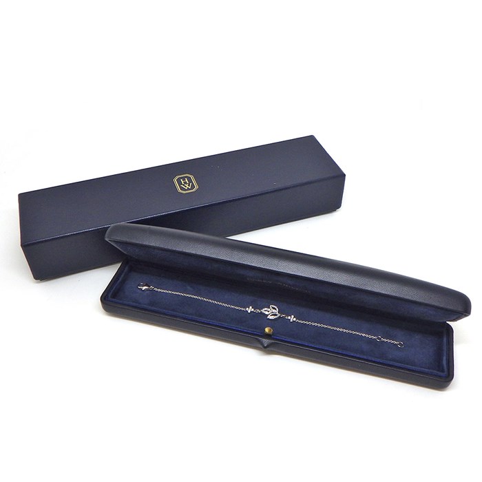 ハリーウィンストン HARRY WINSTON ブレスレット リリークラスター ミニ BRDPSM1MLC 47ポイント ダイヤモンド 0.31ct PT950 【中古】