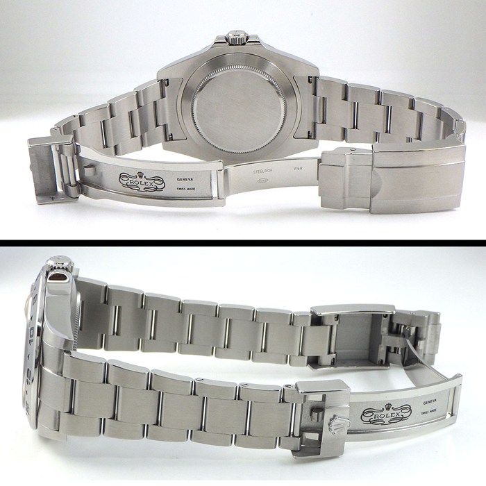 ロレックス Rolex 腕時計 エクスプローラー2 216570 ルーレット刻印 ブラック文字盤 デイト 夜光インデックス 夜光針 SS 自動巻き 【箱・保付き】 【中古】