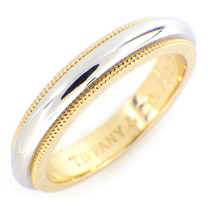 ティファニー Tiffany & Co. リング トゥギャザー ミルグレイン バンド  