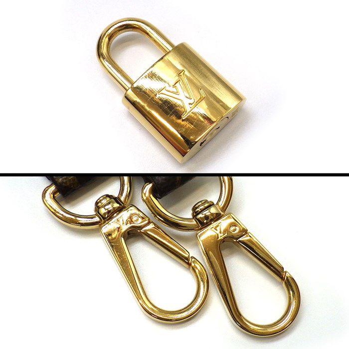 ルイ・ヴィトン Louis Vuitton ハンドバッグ ショルダーバッグ モンテーニュ BB 2014年 M41055 ブラウン パープル モノグラム キャンバス 【中古】