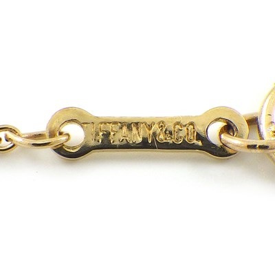 ティファニー Tiffany & Co. ネックレス ティア ドロップ K18YG 【中古】