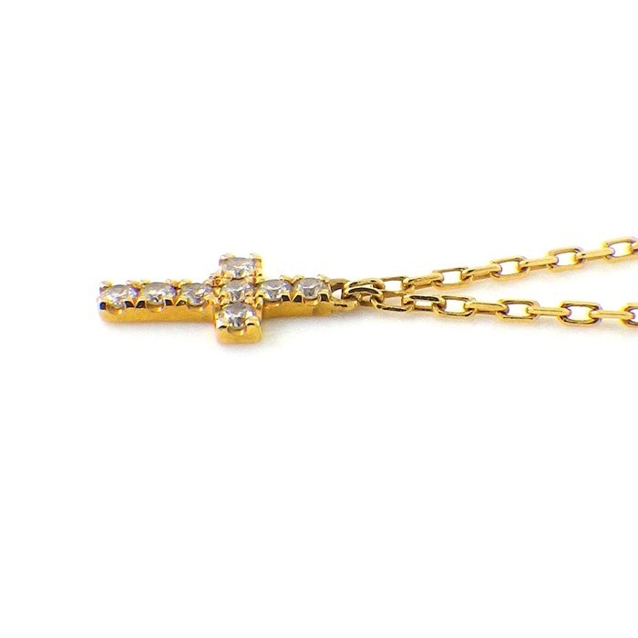 AHKAH クロスパヴェネックレス　K18 クロスパヴェ ネックレス | AHKAH / アーカー | 【公式