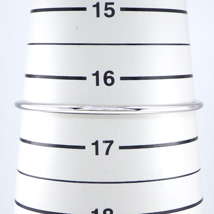 ティファニー Tiffany & Co. バングル Tワイヤー ミディアム 60010733 K18WG  / #M 【中古】