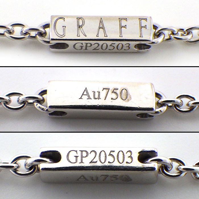 【グラフ Graff GRAFF】ネックレス コンステレーション オーバルカット ファンシー イエロー ダイヤモンド 1.06ct(FY/SI2) ラウンドカット ダイヤモンド 0.48ct K18WG K18YG 【箱・保付き】 